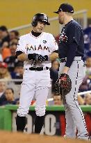 Baseball: Marlins Ichiro hits safely