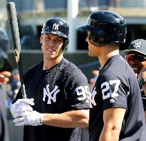 Baseball: Judge, Stanton at Yankees' spring training