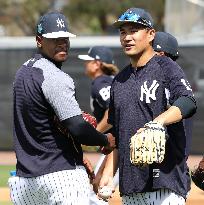Baseball: Yankees' Tanaka and Severino