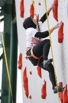 Asian Games: Indonesian sport climber Aries Susanti Rahayu