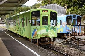 Rural railway in western Japan