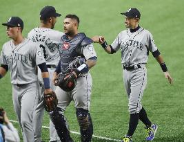 Baseball: A's-Mariners opening series in Japan