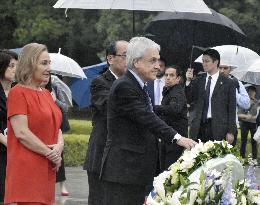 Chilean president in Hiroshima