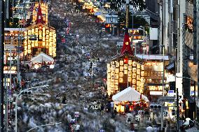 Yoiyama festival in Kyoto