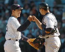 H. Matsui goes 1-for-4 in Yankees' win