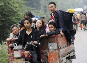 (CORRECTED) Photos from earthquake-devastated China's Sichuan