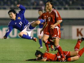 (3)China beat Japan 1-0 in women's Olympic tournament