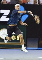 Nishikori brushed aside by Djokovic in Aussie Open q'finals