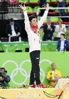 Olympics: Shirai takes bronze in men's vault