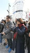 Japan marks 6th anniv. of quake, tsunami, nuclear disasters