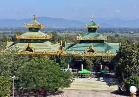 White elephants in Myanmar