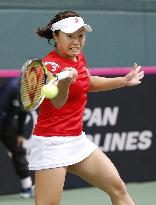 Tennis: Nara at Fed Cup playoffs