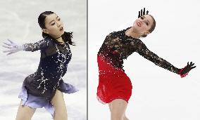 Figure skating: Rika Kihira and Alina Zagitova