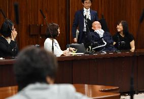 Japanese lawmaker with severe disabilities