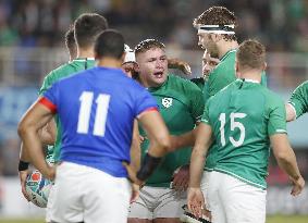 Rugby World Cup in Japan: Ireland v Samoa