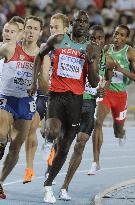 Rudisha wins 800 meters at world c'ships