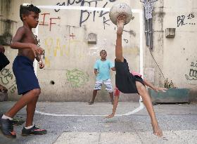 A walk through a famous Rio de Janeiro favela