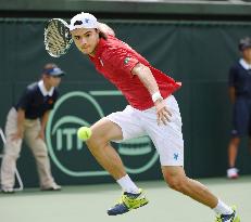 Daniel gives Japan leg up on Ukraine in Davis Cup playoff