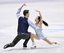 Sumire Suto, Francis Boudrewu-Audet perform at Team Trophy