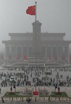 Dust storm hits Beijing