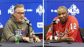 Baseball: Cubs, Nationals managers meet press before NLDS Game 1