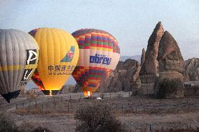 Chinese tourists in Turkey