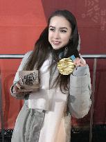Russian figure skater Zagitova