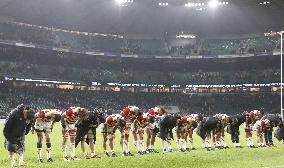 Rugby: Japan-England test match