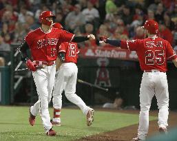 Baseball: Athletics v Angels