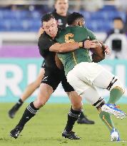 Rugby World Cup in Japan: New Zealand v South Africa
