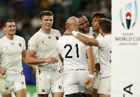 Rugby World Cup in Japan: England v Australia