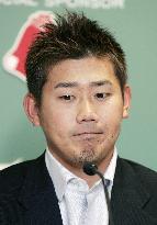 Matsuzaka struggles in shortest outing for Boston