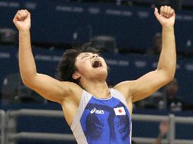 (3)K. Icho clinches gold in women's 63kg freestyle wrestling