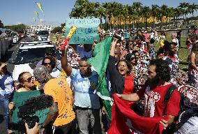 Olympic torch relay begins in Brazil