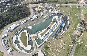 Aerial photo of Rio de Janeiro Olympics facility