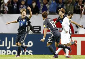 Soccer: Japan beat Saudi Arabia 2-1 in World Cup q'fier