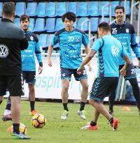 Soccer: Shibasaki prepping to get in top form before La Liga debut