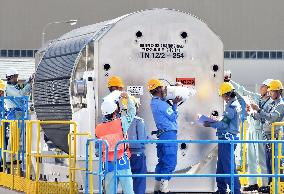 MOX fuel arrives at Takahama plant