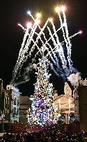 World's most illuminated Christmas tree at Universal Studios Japan