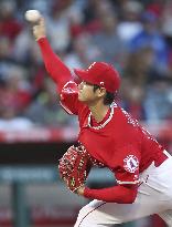 Baseball: Angels' Ohtani