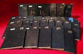 Journals of late chamberlain Shinobu Kobayashi