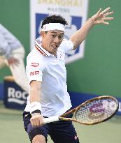 Nishikori at Shanghai Masters