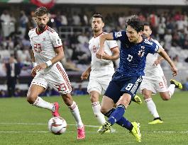 Football: Japan-Iran at Asian Cup semifinal