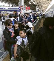 Japan's 10-day Golden Week holiday begins