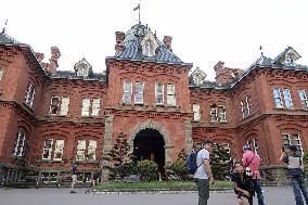 Red Brick Office in Sapporo