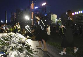 Death of Hong Kong student during protest