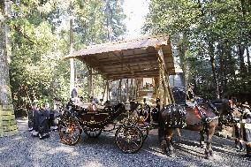 Emperor's visit to Ise Jingu shrine