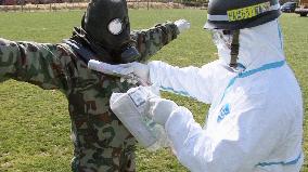 SDF measures radiation in Fukushima Pref.