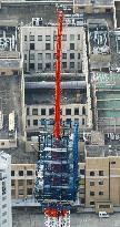 Tokyo Tower undergoes repairs