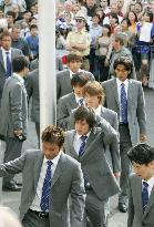 Japan players pay courtesy call on Bonn mayor
